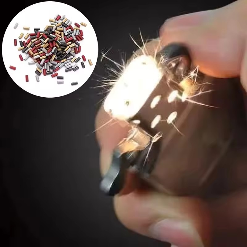200/500 قطعة حجر صوان عالمي لو - مراجعة Fire Starting Kit وسعره