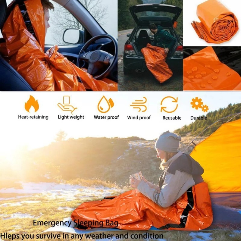 كيس نوم محمول مقاوم للماء للطو - مراجعة Bivy Bag Emergency وسعره