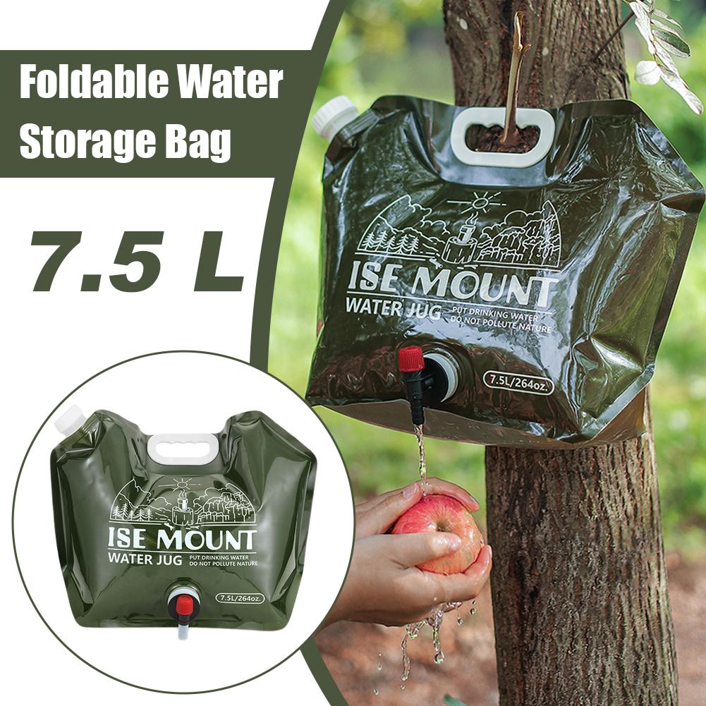 حاوية ماء قابلة للطي بسعة 8 لت - مراجعة Water Bag Collapsible وسعره