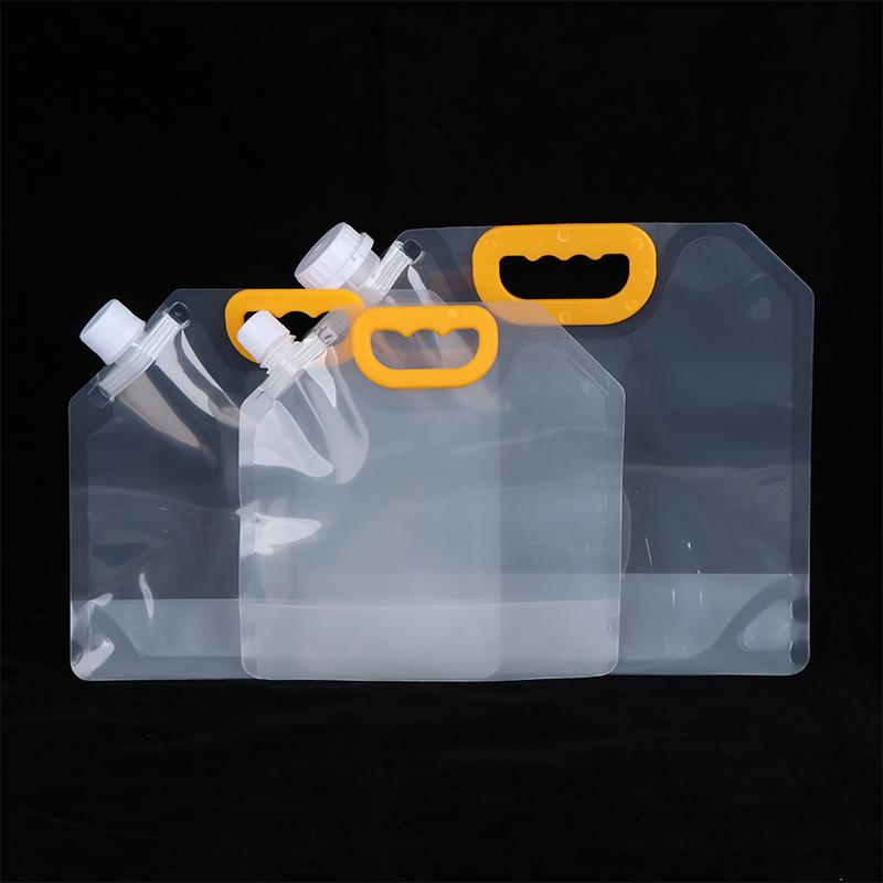 1/5 قطعة 1L-10L حاوية المياه ا - مراجعة Water Bag Collapsible وسعره